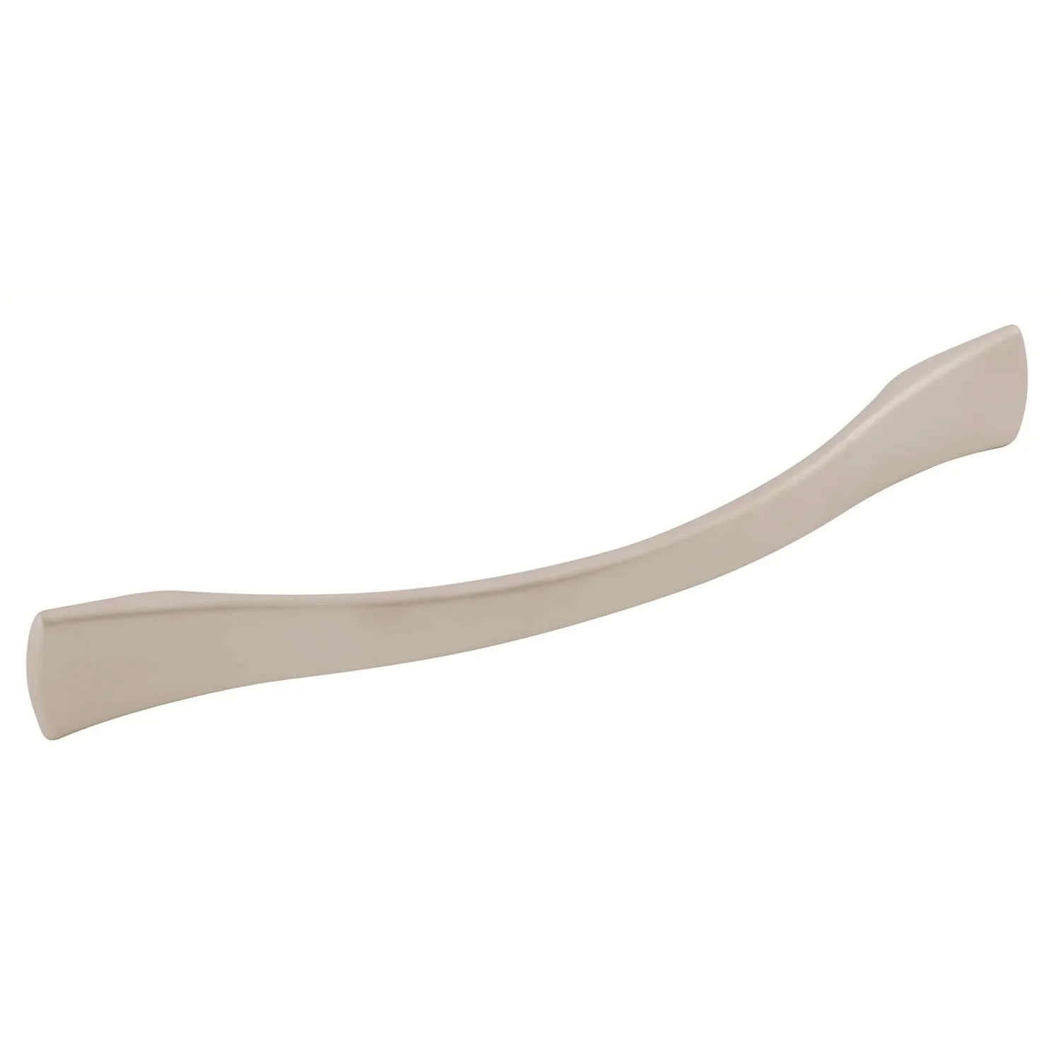 Curved Bar Handle - Matt Nickel