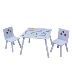 None Stars & Cars Table And Chair Set